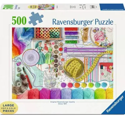 Obrázok produktu pre Ravensburger Needlework Station, 500 kusov, Umenie, 12 rok / roky