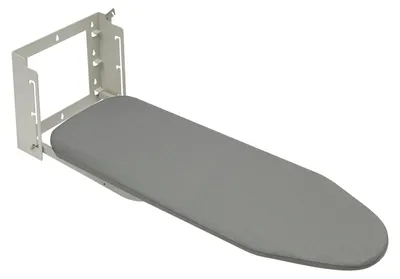 Image de Table à repasser murale, pliable, réglable en hauteur, grise