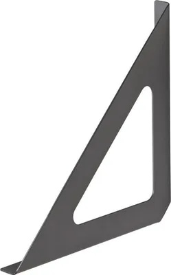 Produktbild von Dolle Regalträger Tri 19 x 19 cm grau Titan