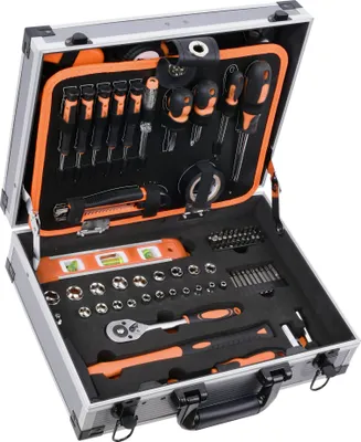 Image de Coffre à outils Boxer comprenant 107 pièces