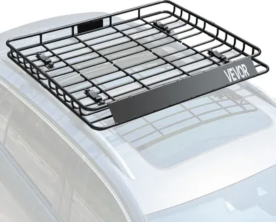 Obrázok produktu pre VEVOR košík na strešný nosič Strešný košík (1095 x 1270 x 105 mm) zo zliatiny nehrdzavejúcej ocele, maximálne zaťaženie 68 kg, vhodný pre strešné nosiče na vozidlá SUV