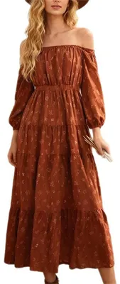 Imagen del producto de Elzusha - Vestido maxi para mujer, sin mangas