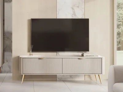 Obrázek produktu pro Stolek pod televizi CARTAGE - béžový
