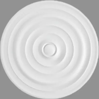 Produktbild von PROVISTON | Stuckrosette | Polystyrol | Durchmesser 400 mm | Weiß | Deckenrosette