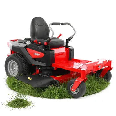 Produktbild von Nullwendekreismäher Benzin Zero Turn HECHT 5108 TWIN | 107 cm Schnittbreite | 17 PS 2-Zylinder | Hydrostat | Seitenauswurf