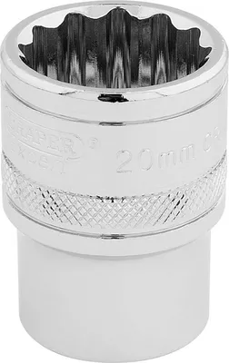 Zdjęcie produktu dla Draper Tools 33289, 1/2", 1 głowic(e), 20 mm
