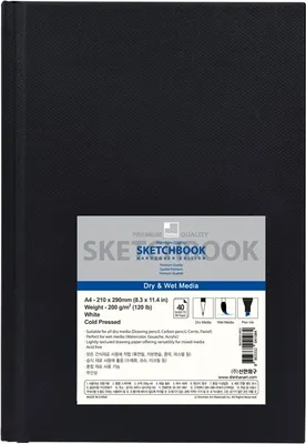 Obrázok produktu pre TOUCH Skicár Premium A4, 40 listov 200g