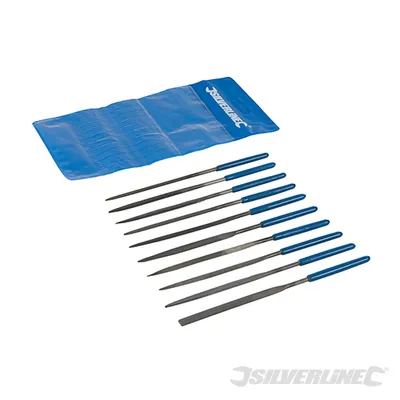 Obrázok produktu pre Ihlové pilníky Silverline, 10-dielna sada 10-dielna sada