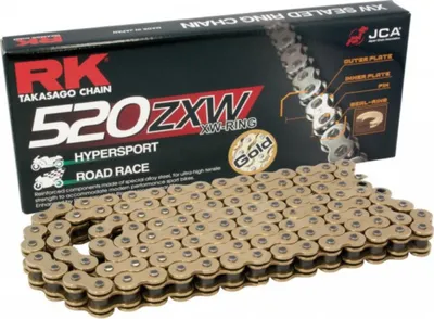 Produktbild von RK Kette 520 Zxw 112 N Gold/Gold Offen