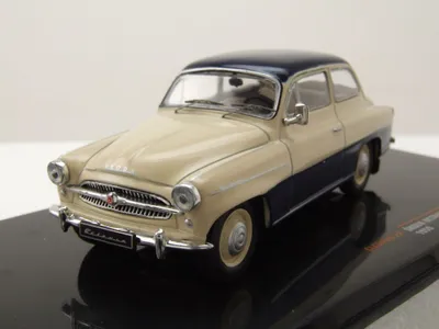 Immagine prodotto di Skoda Octavia (1959) beige/blu IXO 1:43