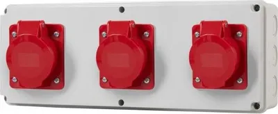 Immagine prodotto di Distributore HORIZONTAL S - Prese 3x16 A/5 poli F3.0424