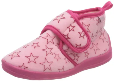 Immagine prodotto di Playshoes, pantofole da casa uniscex per bambini, color rosa pastello (rosa 14), taglia 18/19 EU, codice prodotto 201766