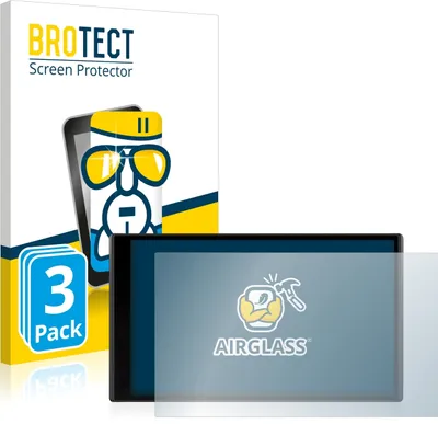 Produktbild von 3x BROTECT Schutzglas für Garmin DriveSmart 65 / 61 Schutzfolie Panzer Folie Glas Display Schutz klar