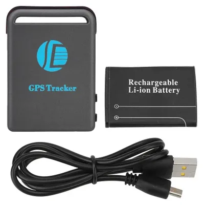 Produktbild von GSM-Fahrzeugtracker 9–38 V mit Vibrationsalarm, Echtzeit-Ortung per App und SMS für Auto und Motorrad