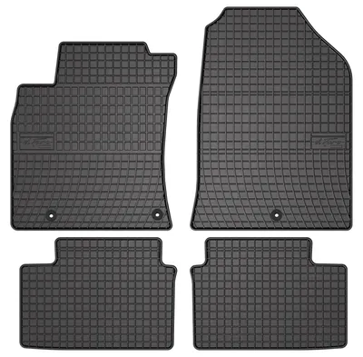 Image de Tapis de sol en caoutchouc pour Hyundai i30 III 2016- (hayon/break) – 4 pièces, noirs, sur mesure