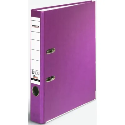 Produktbild von Falken Recycolor-Ordner - A4, 5 cm, violett