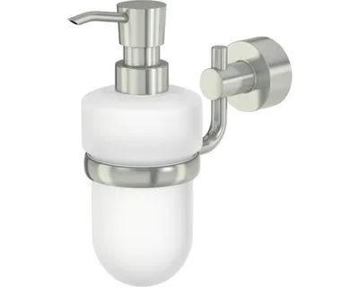 Produktbild von Seifenspender mit Halter Scala Nickel-matt