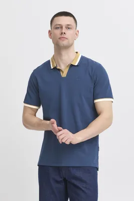 Produktbild von Blend BHEVO Herren Poloshirt Polohemd Shirt 100% Baumwolle regular fit