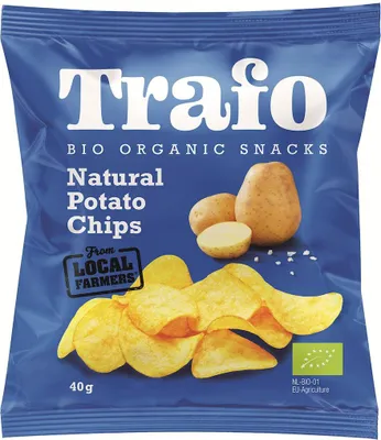 CHIPSY ZIEMNIACZANE NATURALNE SOLONE BIO 40 g - TRAFO