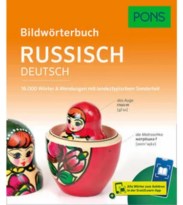 Produktbild von PONS Bildwörterbuch Russisch