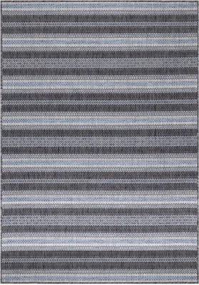 Produktbild von Outdoor Teppich Stefano rechteckig, Farbe: Schwarz, Größe:120x170 cm