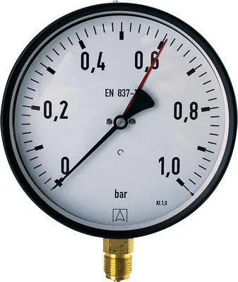 Produktbild von AFRISO Manometer 160 mm 0-10 bar Klasse 1,6 %