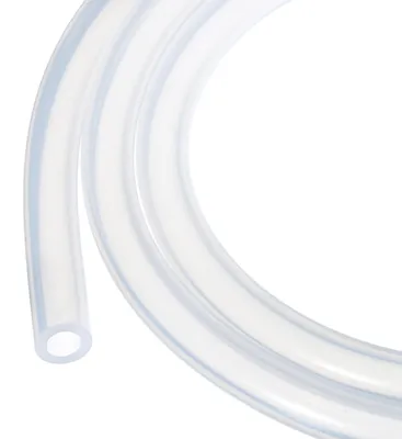 Produktbild von Silikonschlauch Schlauch Lebensmittelschlauch - 8 mm Innen - 1 m - Transparent - Lebensmittelecht