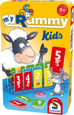 Zdjęcie produktu dla Schmidt Spiele myRummy Kids, Gra planszowa, Pamięć, 5 lat(a), 15 min
