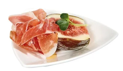 Produktbild von 12 x Tapasschälchen Tapas-Schale Triangolo Porzellan Weiß 100x100x25mm HENDI