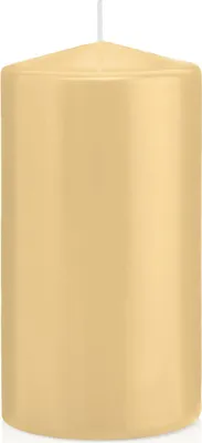 Produktbild von Stumpenkerzen Champagner 150 x Ø 78 mm, 8 Stück