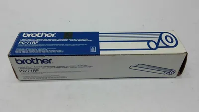 Produktbild von Brother PC-71RF, Fax-Farbband, 144 Seiten, Schwarz, FAXT72 / FAXT74 / FAXT76 / FAXT78 / FAXT7 Plus / FAXT92 / FAXT94 / FAXT96 / FAXT98 / FAXT102 /..., Wärmeübertragung, 1 Stück(e)