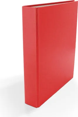 Produktbild von Ringbuch / DIN A5 / 4-Ring Ordner / Farbe: rot