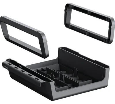 Produktbild von Fellowes 100016560, Freistehend, 15 kg, Höhenverstellung, Schwarz, Grau