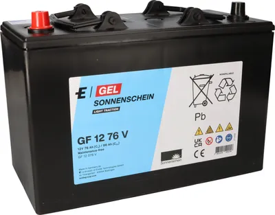 Produktbild von Exide Sonnenschein GF 12 076 V 12V 76Ah dryfit Gel Industriebatterie