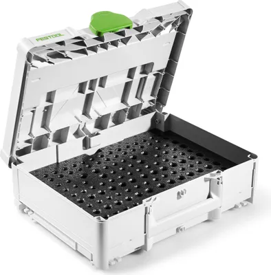 Produktbild von Festool Systainer³ SYS3-OF Werkzeugkoffer für Fräser D8/D12 mit Formschaumeinsatz, 396x296x137 mm, integrierbar in bott vario3 Fahrzeugeinrichtung
