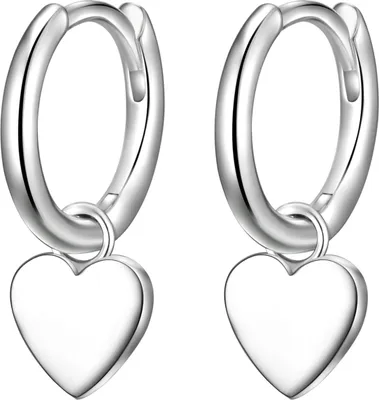 Produktbild von Glanzstücke München Creolen Herz Sterling Silber 50080036