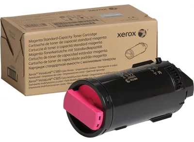 Produktbild von Xerox ® VersaLink® C500-Farbdrucker/C505-Farb-Multifunktionsdrucker Standardkapazität-Tonermodul Magenta (2400 Seiten) - 106R03860, 2400 Seiten, Magenta, 1 Stück(e)