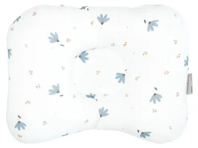 Produktbild von Kopfstützkissen Bleuet - 30 cm x 25 cm - Weiß | by SEVIRA KIDS