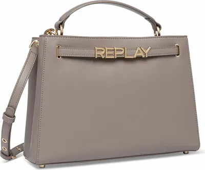 Produktbild von REPLAY Handtasche Umhängetasche Handbag Iron Black taupe