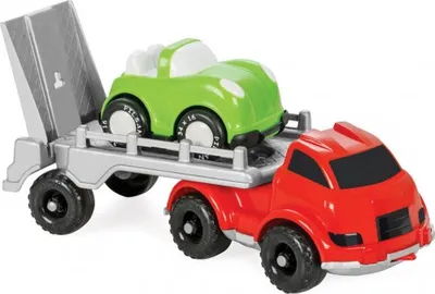 Image de Camion de sable avec petite voiture