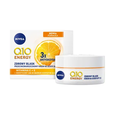 Zdjęcie produktu dla Nivea Q10 Energy Krem Do Twarzy Na Dzień Przeciwzmarszczkowy 50 Ml