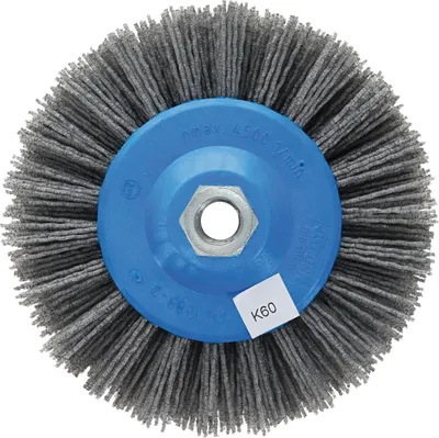 Zdjęcie produktu dla Osborn Rundbürste (Ø 140 mm, Körnung 60, 30mm Länge, 55mm Breite, M14 Anschluss)