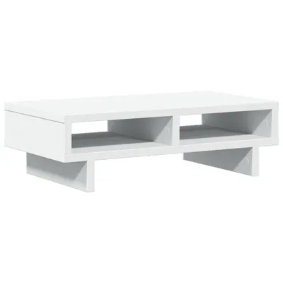 Produktbild von Möbel Monitorständer - Bürotische - Weiß 50x27x15 cm Holzwerkstoff - Computertische CLORIS1130321