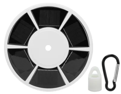Obrázek produktu pro LED solární osvětlení stožáru pro venkovní stany – vodotěsná lampa na stožár pro vnitřní dvůr vily