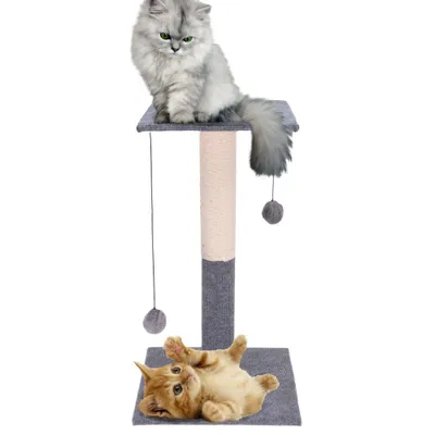 Immagine prodotto di Tiragraffi per gatti, 60 cm, grigio