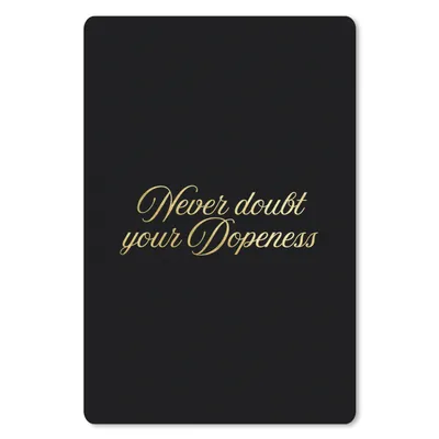 Produktbild von MuchoWow® Mauspad Mousepad Zitate - Vertrauen - Gold - Briefe 18x27 cm - Mousepads - Maus Mat - Pad - Mausunterlage