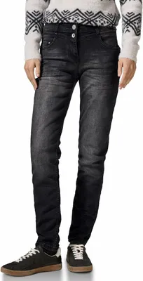 Produktbild von Cecil Herren Jeans mit bequemer Passform, schlichtem Design und strapazierfähigem Material