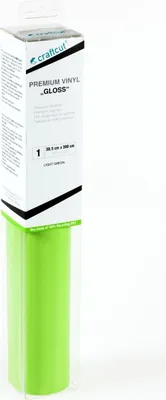 Produktbild von craftcut G44 Plotterfolie glänzend LIGHT-GREEN 30,5 x 300 cm