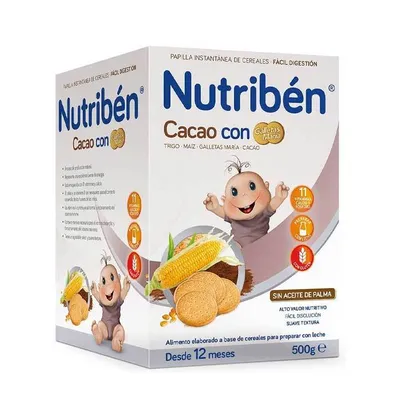 Produktbild von Nutribén Kakao mit Maria-Keksen 500g