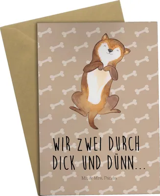 Produktbild von Mr. & Mrs. Panda neujahrskarte Hund Streicheln - Hundeglück - Geschenk, Grußkarte, genesungskarte, Grußkarten, einladungskarten, Bauch, Beileidskarte, Sprüche, Vierbeiner